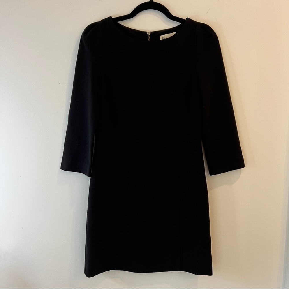 Chic Black 3/4 Length Sleeve Dress